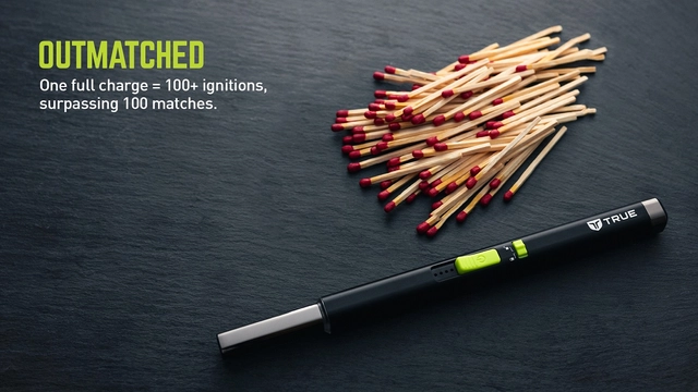 True Plasma Lighter Wand Black 