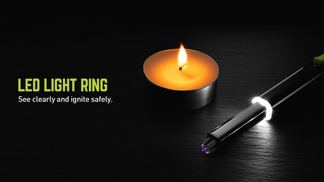 True Plasma Lighter Wand Black 