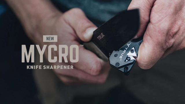True Mycro Knife Sharpener Black 