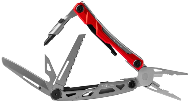True Ti Pocket Multi-tool Red 