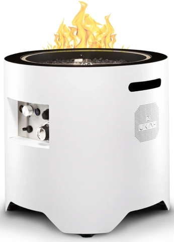 Ukiah Voyager White with regulator Fire, Music &amp; Beat to Music