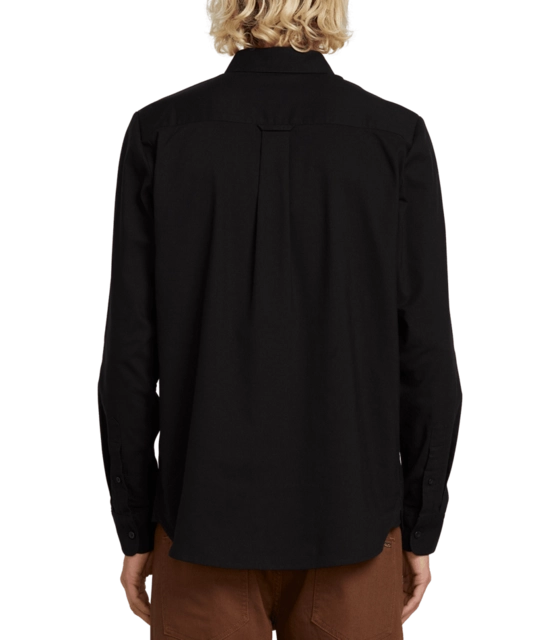 Volcom Oxford Stretch L/S New Black - S 