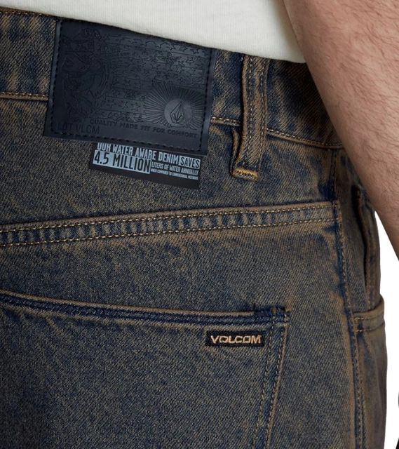 Volcom Billow Denim Dark Brown - 26 