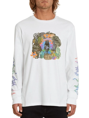 Volcom FA Chrissie AbbottxFrench LS Tee White