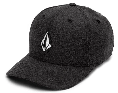 Volcom Full Stone HTHR Flexfit Hat Charcoal Heather