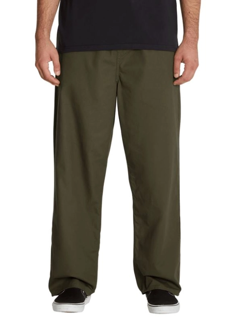 Volcom Outer Spaced Casual Pant Service Green - S 