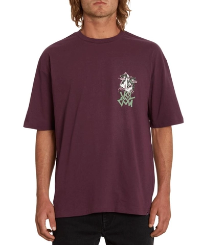 Volcom Sktratz Loose SS Tee Mulberry