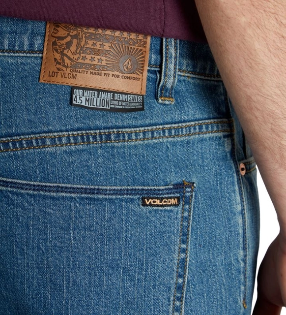 Volcom Solver Denim Aged Indigo - 26/30 