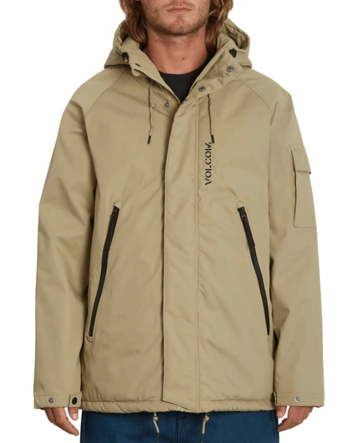 Volcom Stoke Stone Jacket Khaki - S 