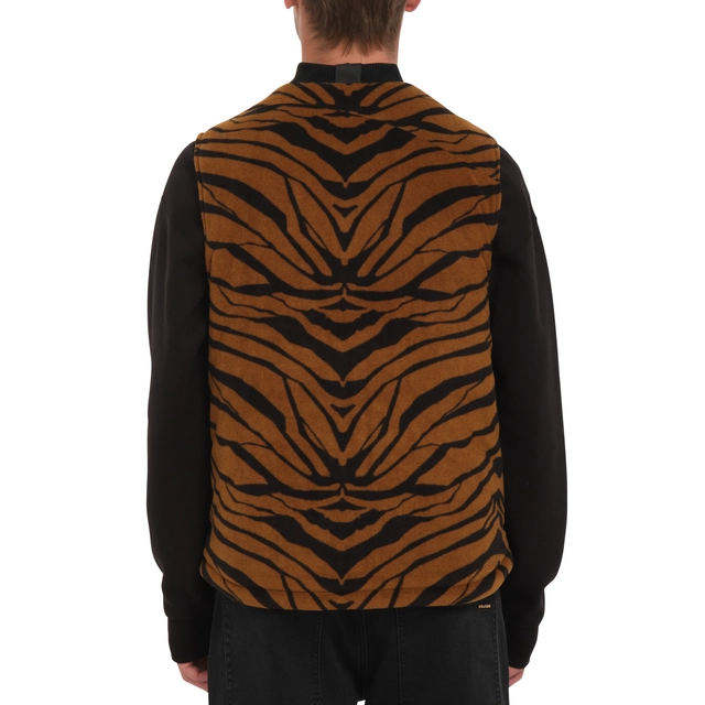 Volcom Bowered Vest Bitter Chocolate - M 