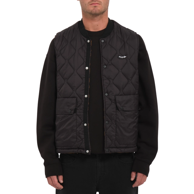 Volcom Bowered Vest Bitter Chocolate - M 