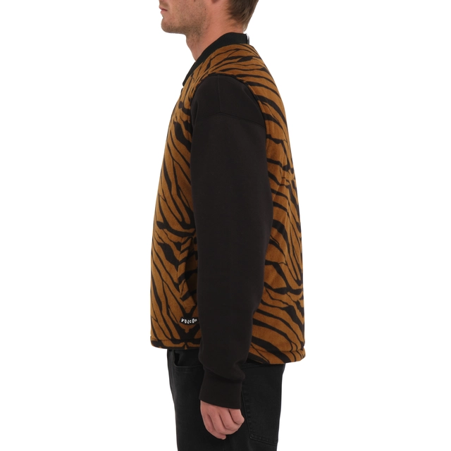 Volcom Bowered Vest Bitter Chocolate - M 