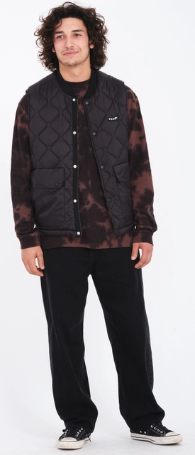 Volcom Bowered Vest Bitter Chocolate - M 