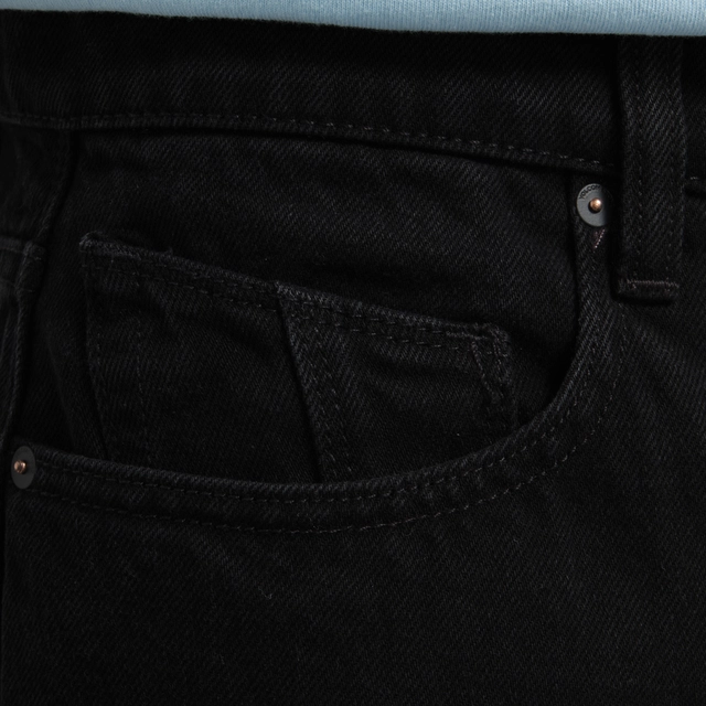 Volcom Modown Tapered Denim Black - 28 