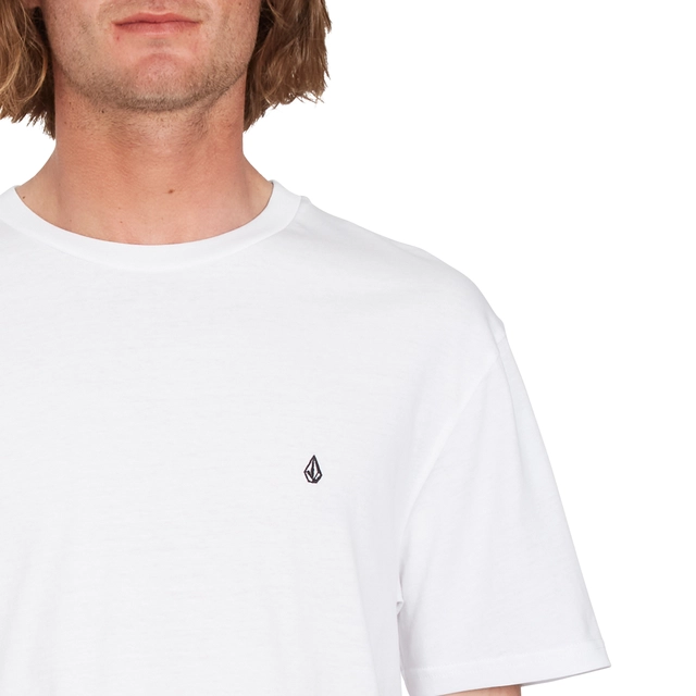 Volcom Stone Blanks BSC SS Tee White - S 
