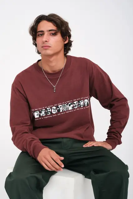 Volcom Skate Vitals Remy LS Tee 2 Merlot - M 