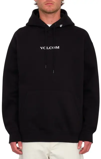 Volcom Stone Pullover Fleece Black - S 