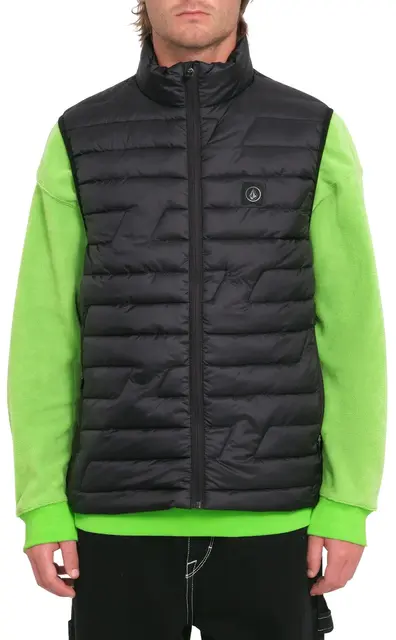 Volcom Weestone Puff Vest Black - M 