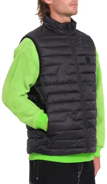 Volcom Weestone Puff Vest Black - M 