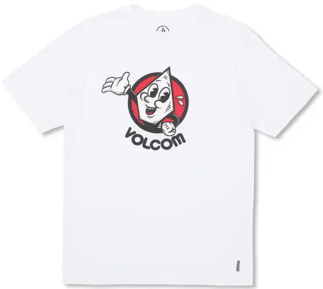 Volcom Mr Stone SS Tee White - XL/14år 