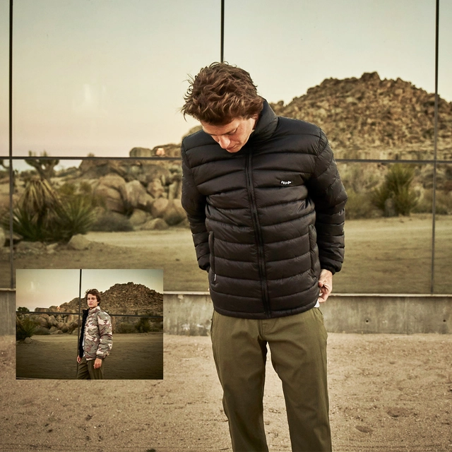 Volcom Doswalltz Reversible Jacket Print - M 