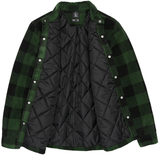 Volcom Bowered Fleece LS Dark Pine - M 