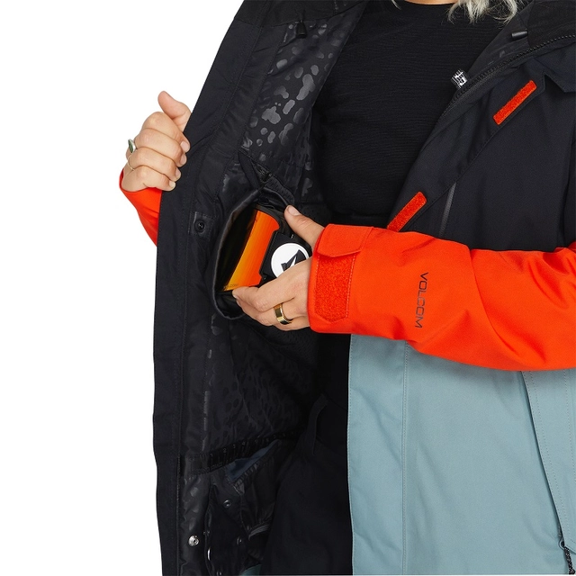 Volcom Aris Ins Gore Jacket Green Ash - M 