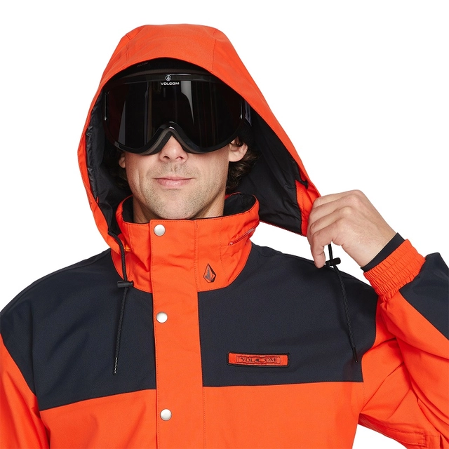Volcom Longo Gore-Tex Jacket Orange Shock - M 