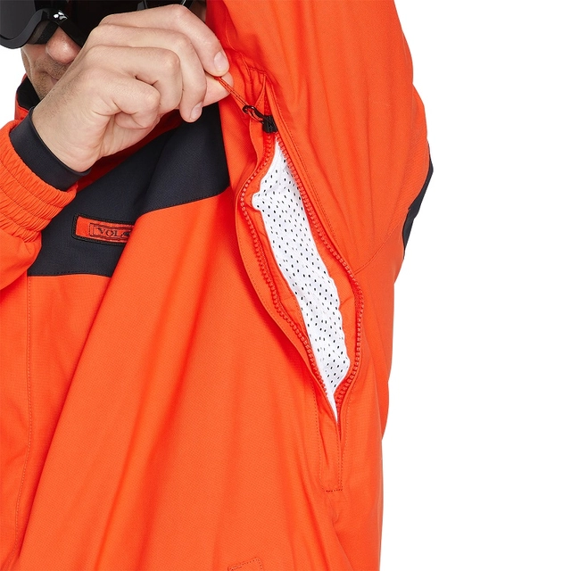 Volcom Longo Gore-Tex Jacket Orange Shock - M 