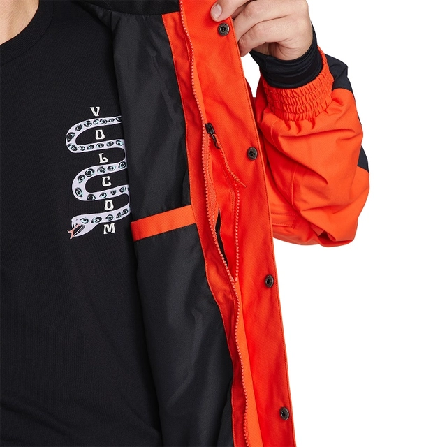 Volcom Longo Gore-Tex Jacket Orange Shock - M 