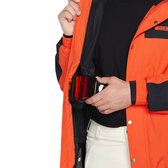 Volcom Longo Gore-Tex Jacket Orange Shock - M 