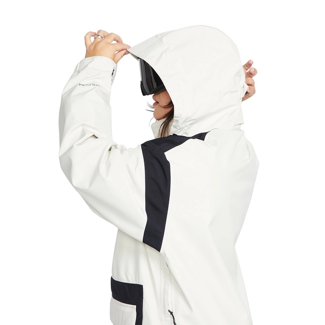 Volcom Melancon Gore-Tex Jacket Off White - L 