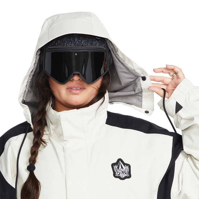 Volcom Melancon Gore-Tex Jacket Off White - L 