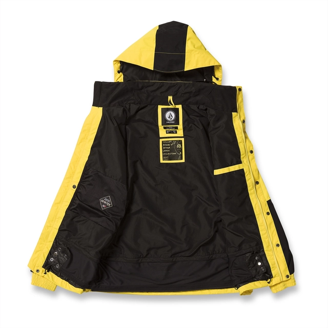 Volcom Longo Gore-Tex Jacket Bright Yellow - S 
