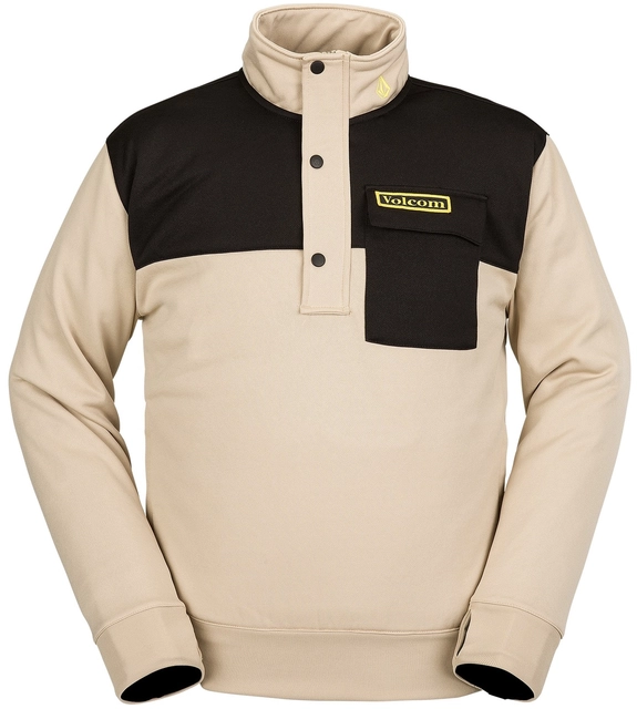 Volcom She 2 PO Fleece Khakiest - M 