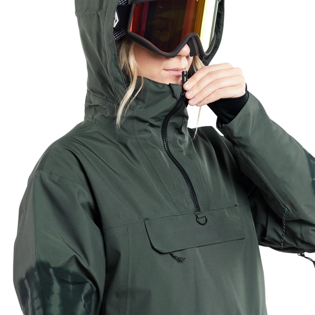 Volcom Fern Ins Gore Pullover Eucalyptus - XL 