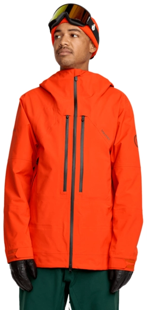 Volcom Anyox Guide Gore Pro Shell Jkt Orange Shock - M 