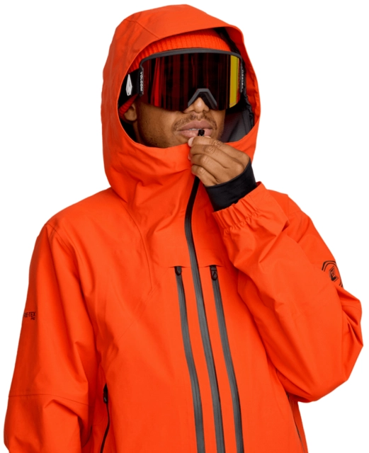 Volcom Anyox Guide Gore Pro Shell Jkt Orange Shock - M 