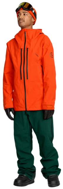 Volcom Anyox Guide Gore Pro Shell Jkt Orange Shock - M 