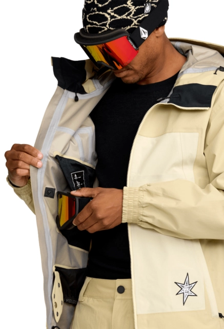 Volcom Arthur 3L Jacket Fern - L 