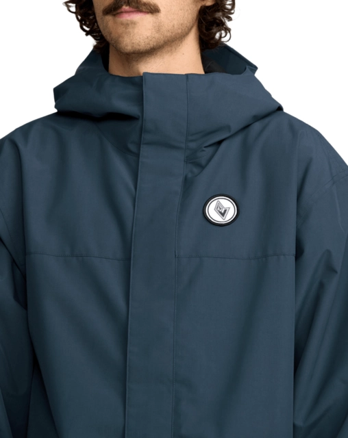 Volcom Buckthreeeighty Jacket Deep Blue - L 