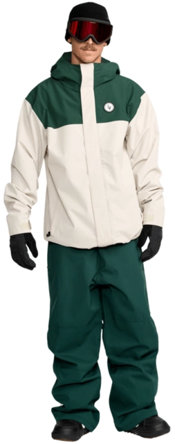 Volcom Buckthreeeighty Jacket Stone - L 