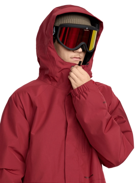 Volcom Dua Gore-Tex Jacket Burnt Red - XL 