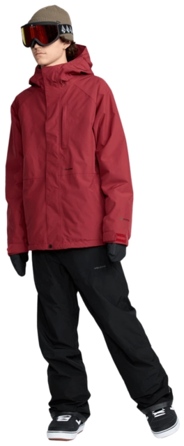 Volcom Dua Gore-Tex Jacket Burnt Red - XL 