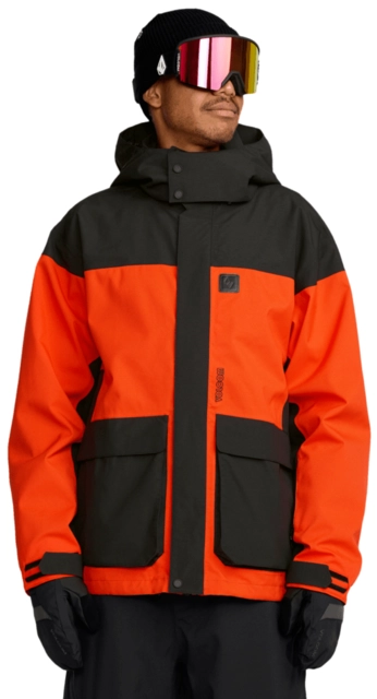 Volcom Kleveland Jacket Orange Shock - L 
