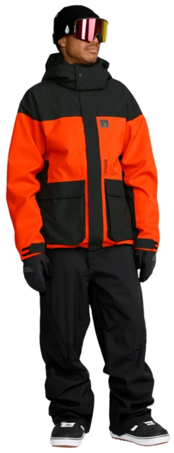 Volcom Kleveland Jacket Orange Shock - L 