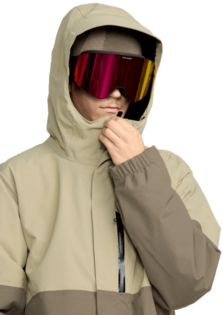 Volcom L Gore-Tex Jacket Moss Green - L 