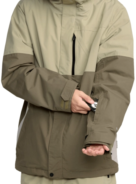 Volcom L Gore-Tex Jacket Moss Green - L 