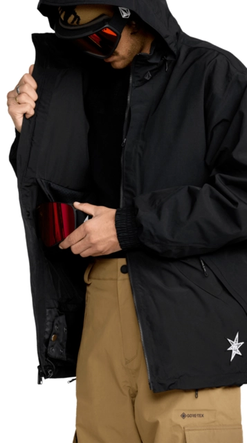 Volcom Longo Gore-Tex Jacket Black - L 