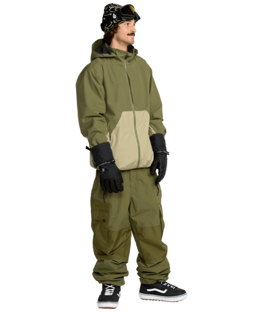 Volcom Longo Gore-Tex Pant Dark Olive - L 